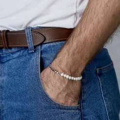Alexander Lynggaard – Armbånd med ferskvannsperler – 6 mm