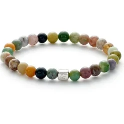 Alexander Lynggaard – ColorUp Indian Agate armbånd – 6 mm