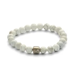 Alexander Lynggaard – ColorUp Howlite – 8 mm – NB: Kun str L igjen!