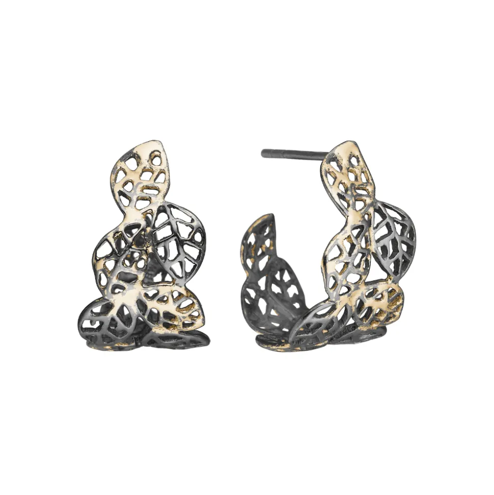 ByBirdie – Ørepynt Autumn Leaves Creol oksidert – 20 mm