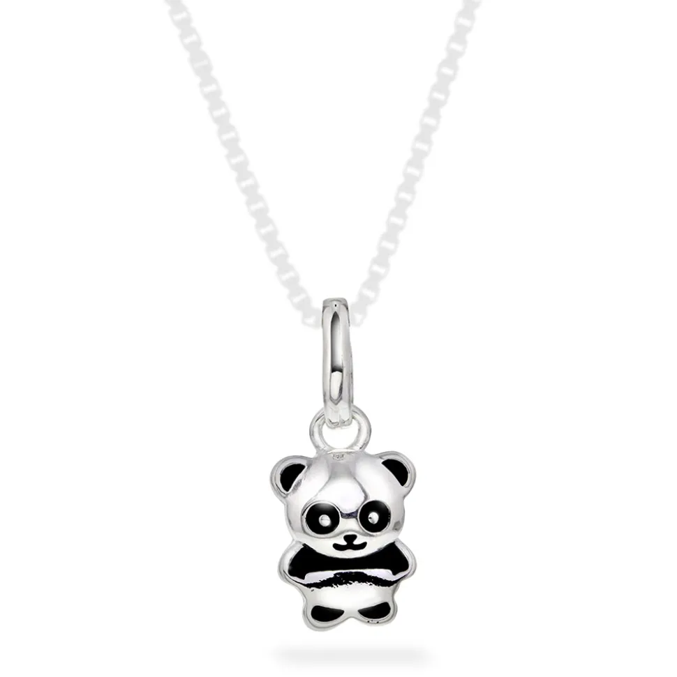 Classic by Gulldia – Anheng i sølv – Panda