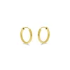 Classic by Gulldia – Øreringer i 14k gult gull, 12 mm