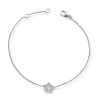 Diamonds by Frisenberg – Armlenke i hvitt gull med 10 diamanter, totalt 0,08 ct TW/SI