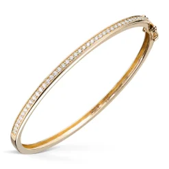 Diamonds by Frisenberg – Armring i gult gull med diamanter