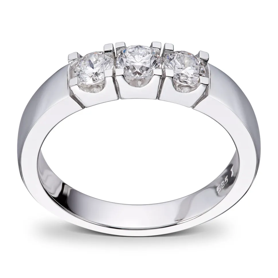 Diamonds by Frisenberg – Alliansering 3 x 0,25 ct TW/SI