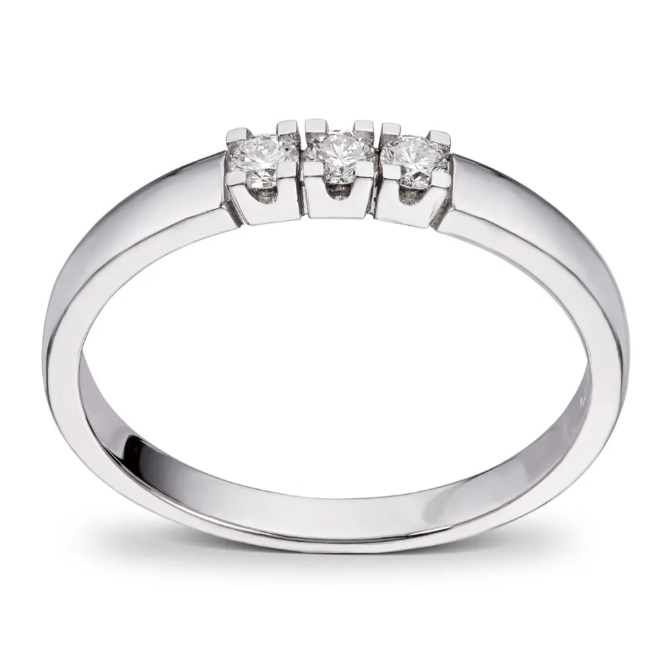 Diamonds by Frisenberg – Alliansering 3 x 0,05 ct TW/SI