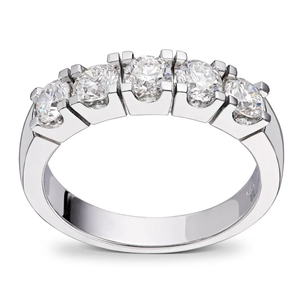 Diamonds by Frisenberg – Alliansering 5 x 0,25 ct TW/SI
