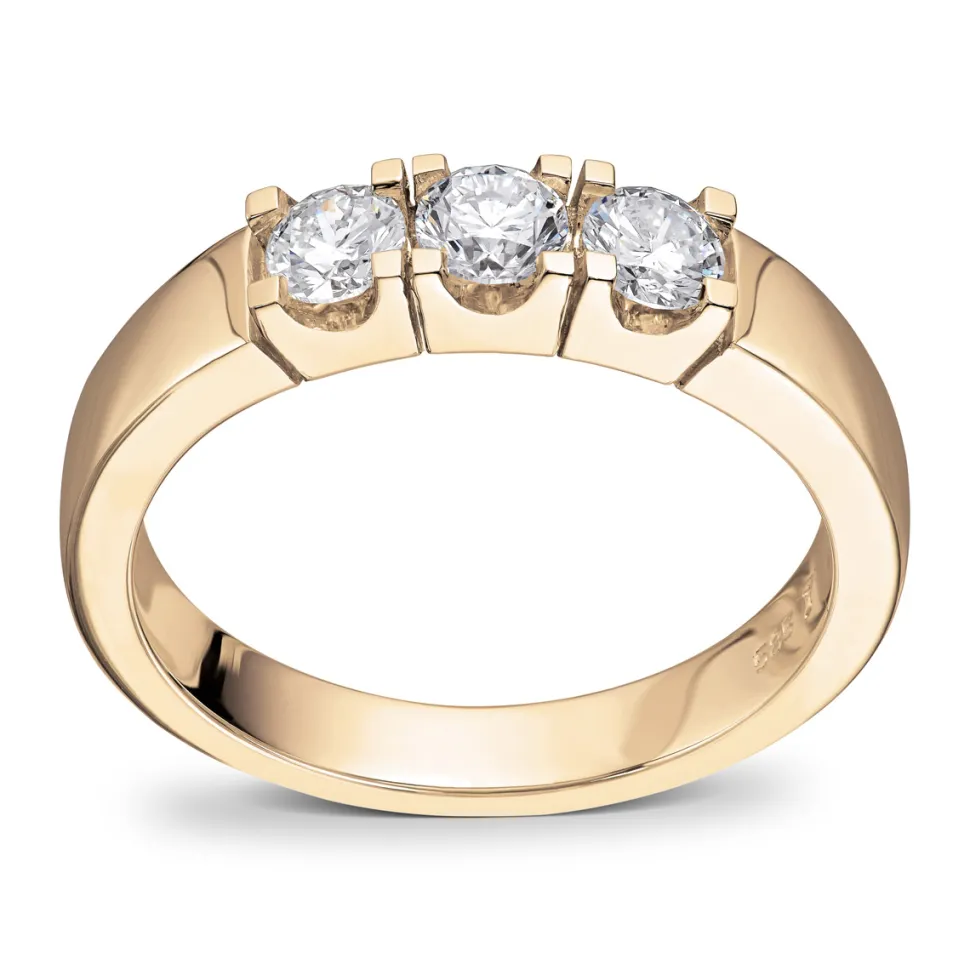 Diamonds by Frisenberg – Alliansering 3 x 0,20 ct TW/SI