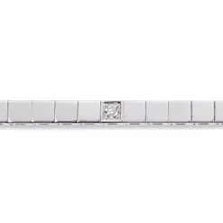 Diamonds by Frisenberg – Allianse armlenke i hvitt gull m/ 1 diamant 0,10 ct TW/SI