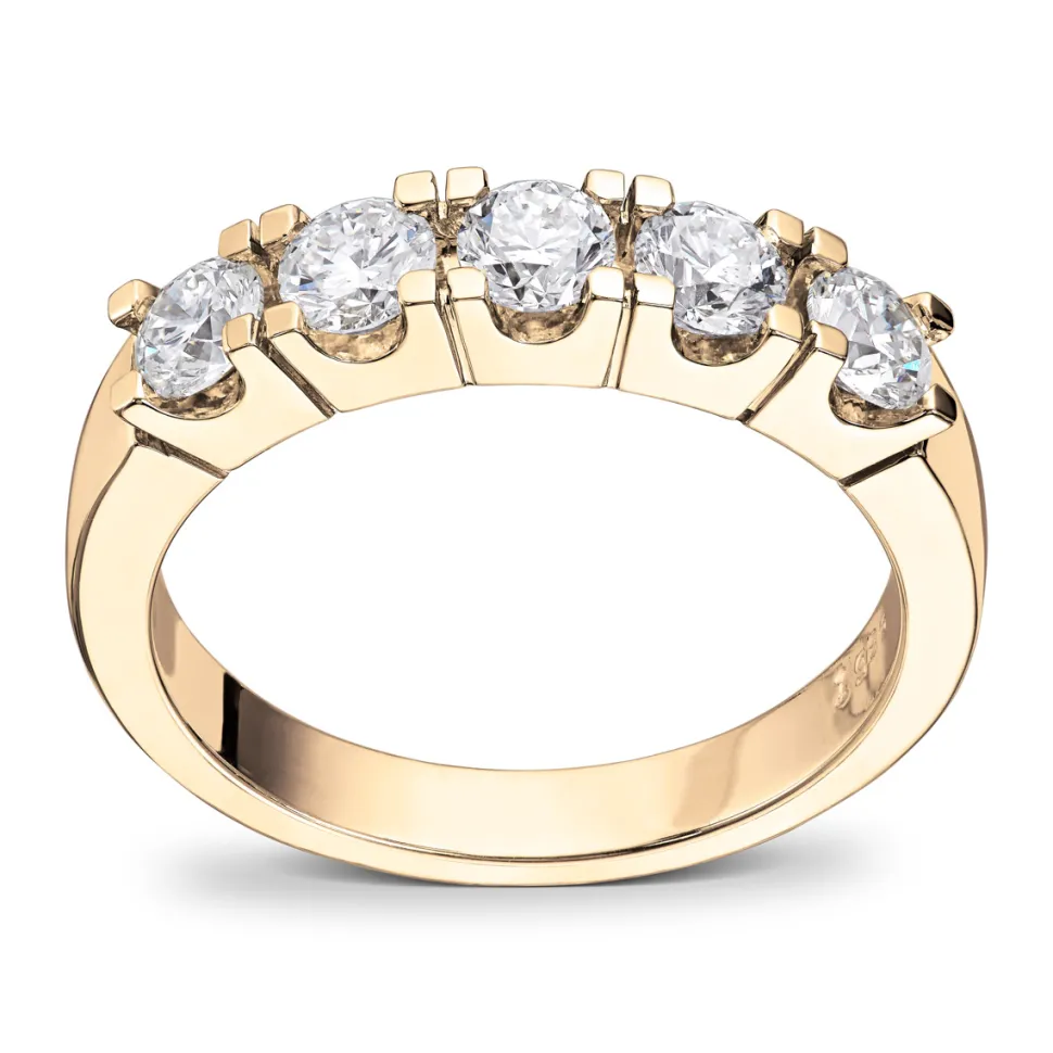 Diamonds by Frisenberg – Alliansering 5 x 0,20 ct TW/SI
