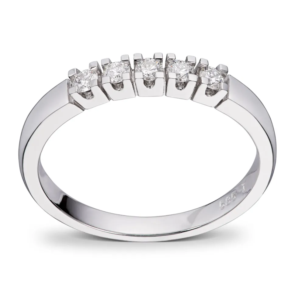 Diamonds by Frisenberg – Alliansering 5 x 0,05 ct TW/SI