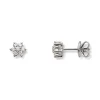 Diamonds by Frisenberg – Diamant rosettørepynt i hvitt gull 0,30ct