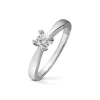 Diamonds by Frisenberg – Enstensring med hjerteklør – 0,40 ct TW/SI