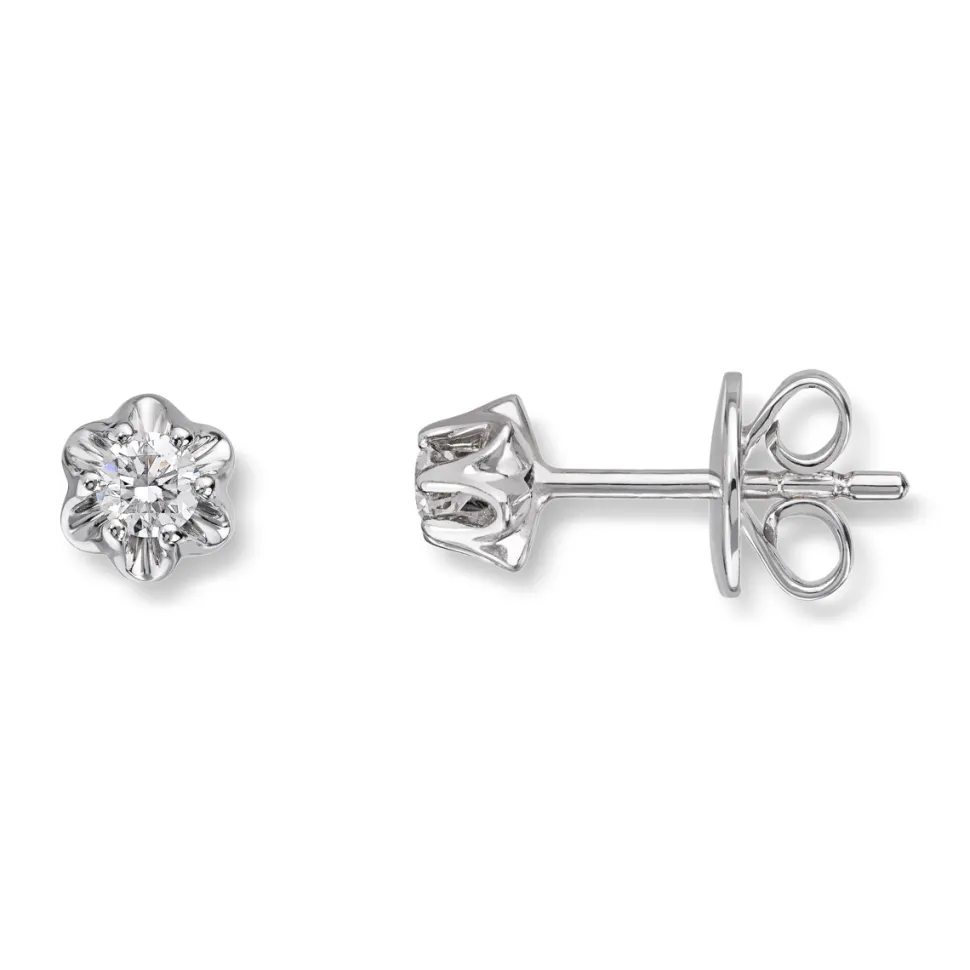 Diamonds by Frisenberg – Enstensørepynt totalt 0,14 ct TW/SI
