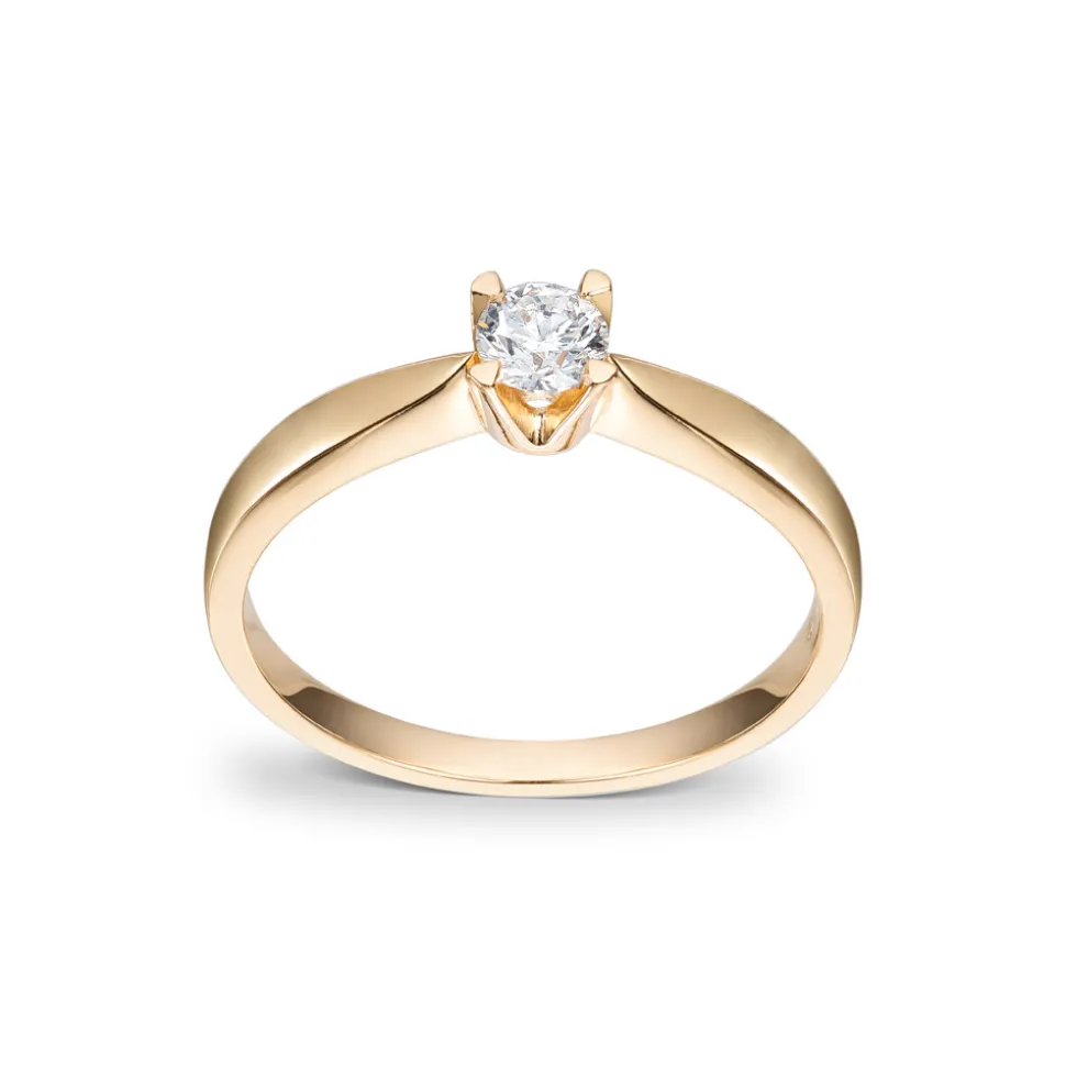 Diamonds by Frisenberg – Enstens Diamantring – 0,20 CT TW/SI
