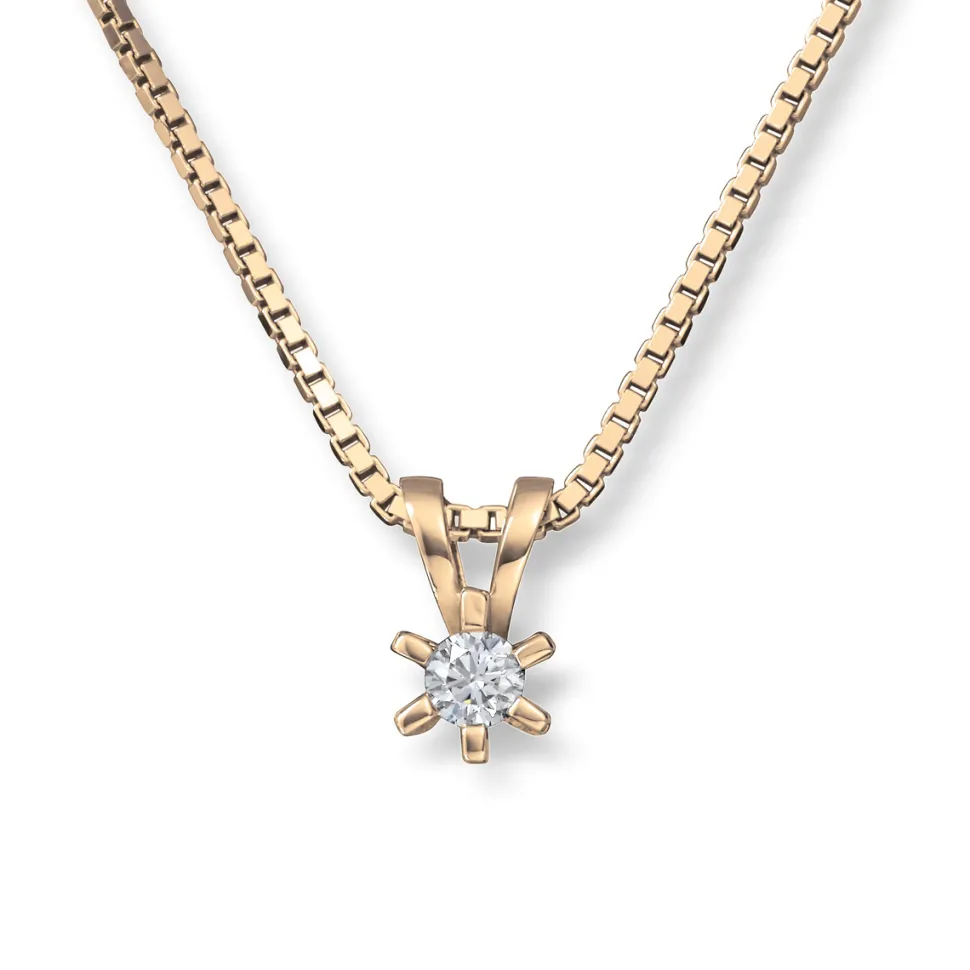 Diamonds by Frisenberg – Enstensanheng 0,10 ct TW/SI diamant