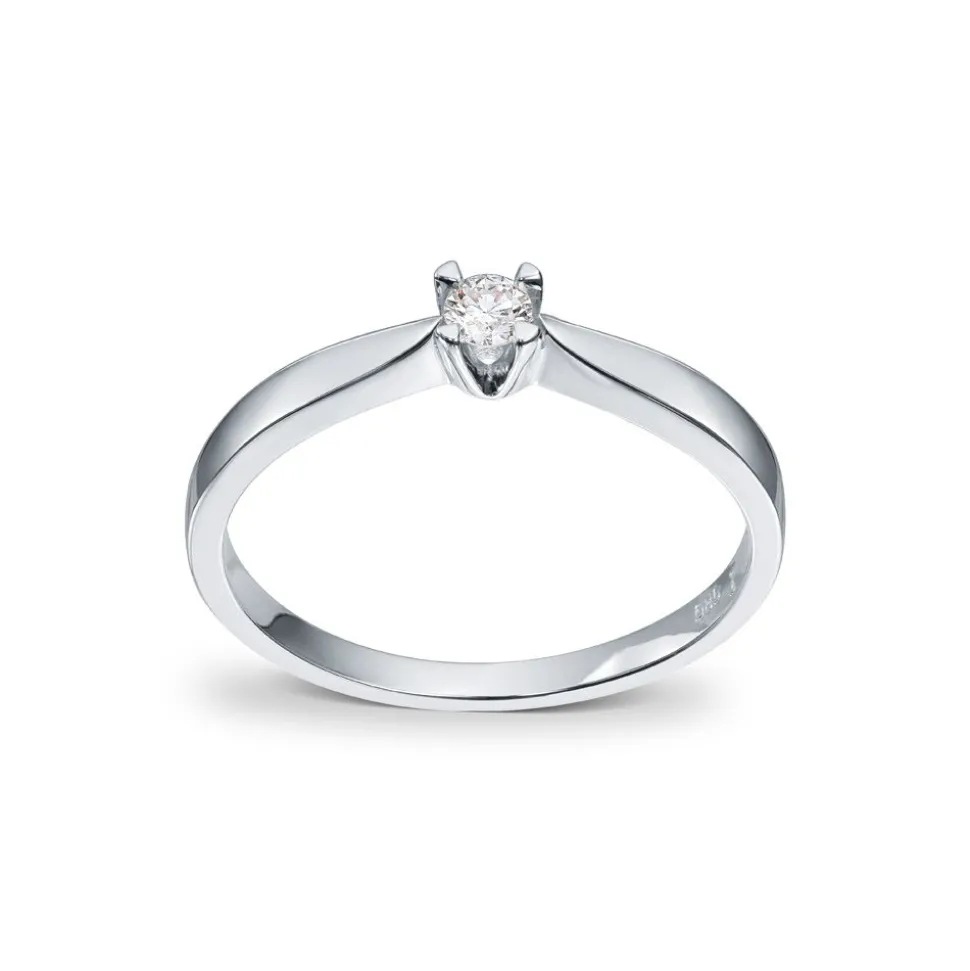 Diamonds by Frisenberg – Enstens Diamantring – 0,10 ct TW/SI