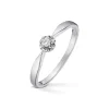 Diamonds by Frisenberg – Enstensring med 0,07 ct TW/SI diamant