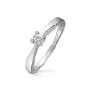 Diamonds by Frisenberg – Enstensring med hjerteklør – 0,20 ct TW/SI