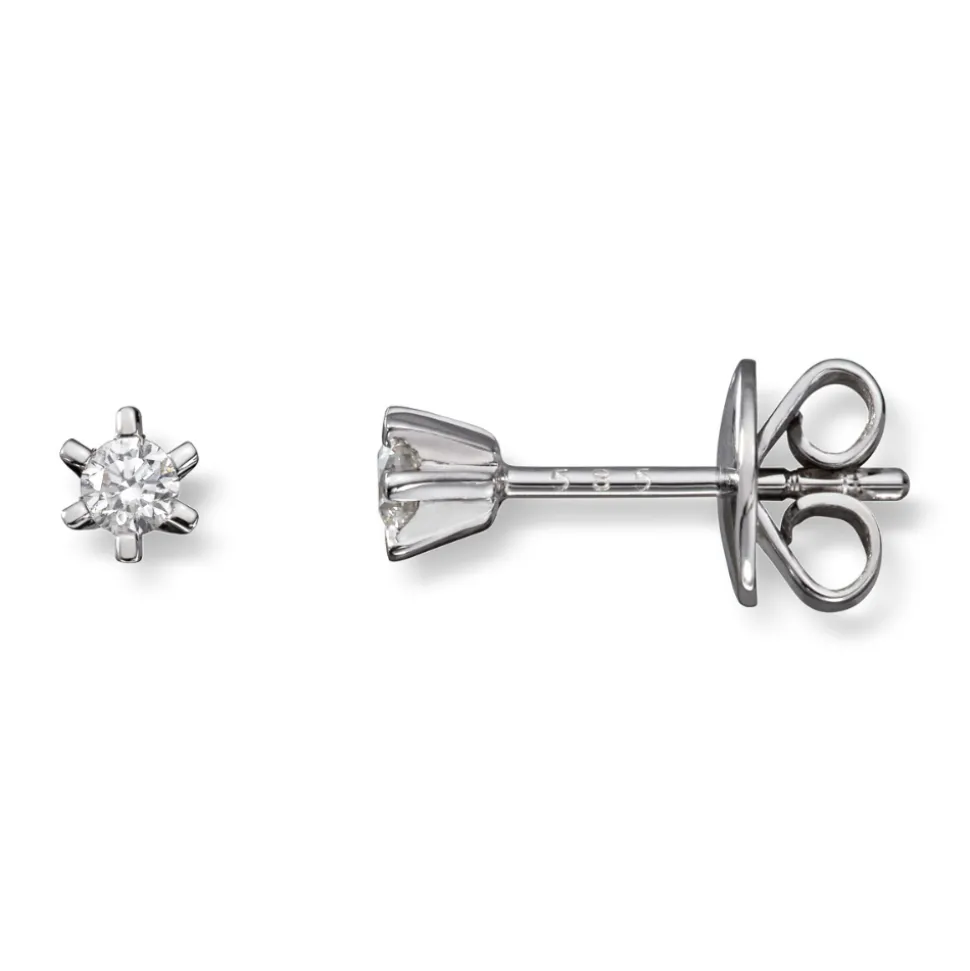 Diamonds by Frisenberg – Enstensørepynt totalt 0,14 ct TW/SI