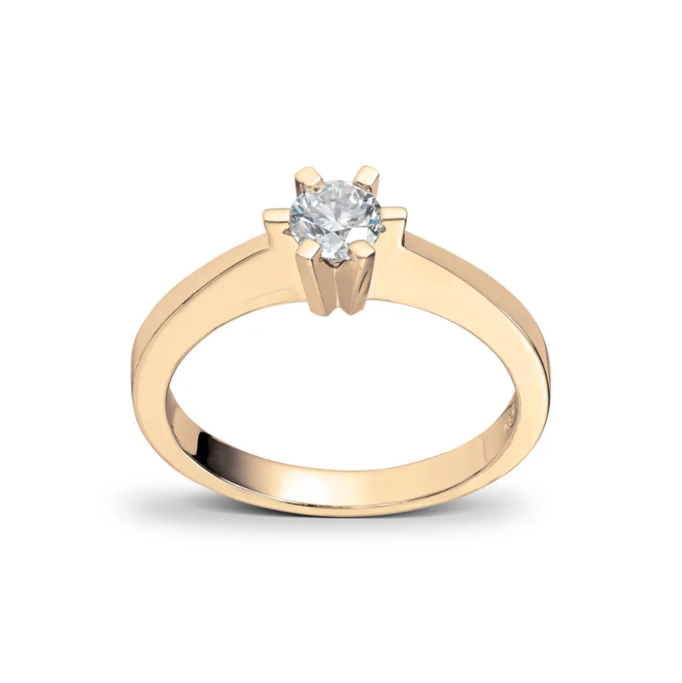 Diamonds by Frisenberg – Enstensring 0,40 ct TW/SI diamant