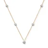 Diamonds by Frisenberg – Halssmykke i rosegull med diamanter – 0,22 ct