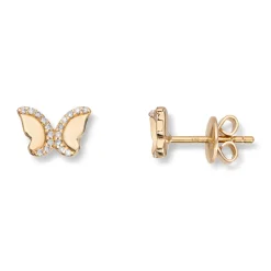 Diamonds by Frisenberg – Ørepynt i 14K gult gull m/diamanter