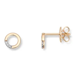 Diamonds by Frisenberg – Ørepynt i 14K gult gull m/diamanter