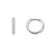 Diamonds by Frisenberg – Øreringer i hvitt gull med diamanter – totalt 0,12 ct