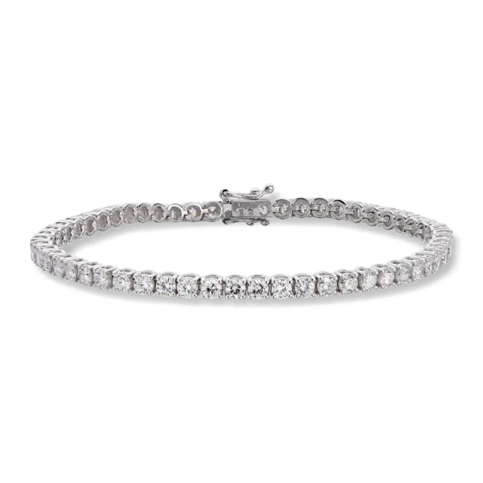 Diamonds by Frisenberg – Tennis armbånd i hvitt gull med diamanter – Totalt 5,00 ct
