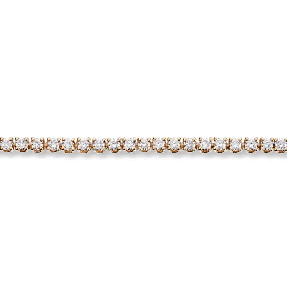 Diamonds by Frisenberg – Tennis armbånd i gult gull m/ 78 diamanter ialt 2,36 ct TW/SI