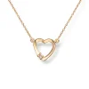 Diamonds By Frisenberg- Anheng i gult gull 585  med diamant og kjede i gult gull 585