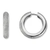Diamonds by Frisenberg -Diamantøreøreringer i hvitt gull 18K med diamanter ialt 1,15 ct TW/SI1