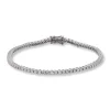 Diamonds by Frisenberg -Tennis armbånd i hvitt gull med 78 diamanter – Totalt 2,34 ct