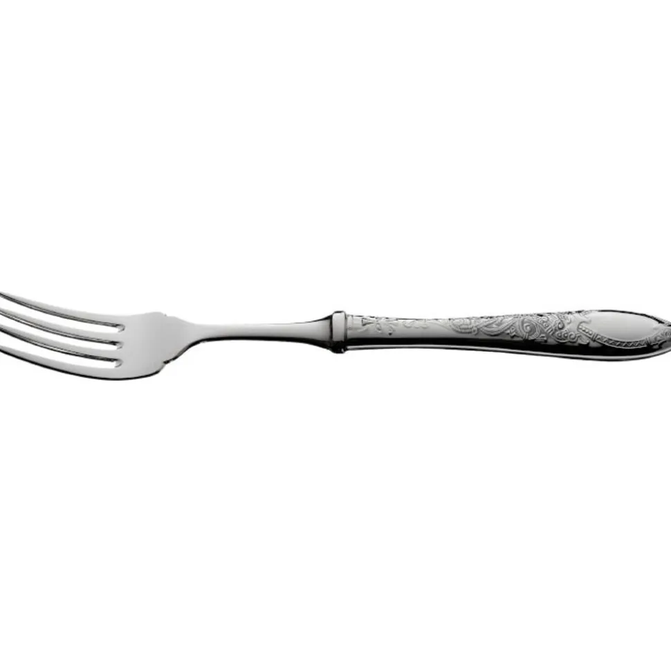 Drage – Fiskegaffel m/sølv tinner 19,3,cm sølv