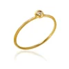Dulong – Delphis ring med diamant – 18k gult gull