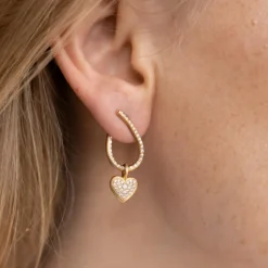 Dulong – Kharisma Galaxy ørepynt i 18k gult gull med diamanter – Liten