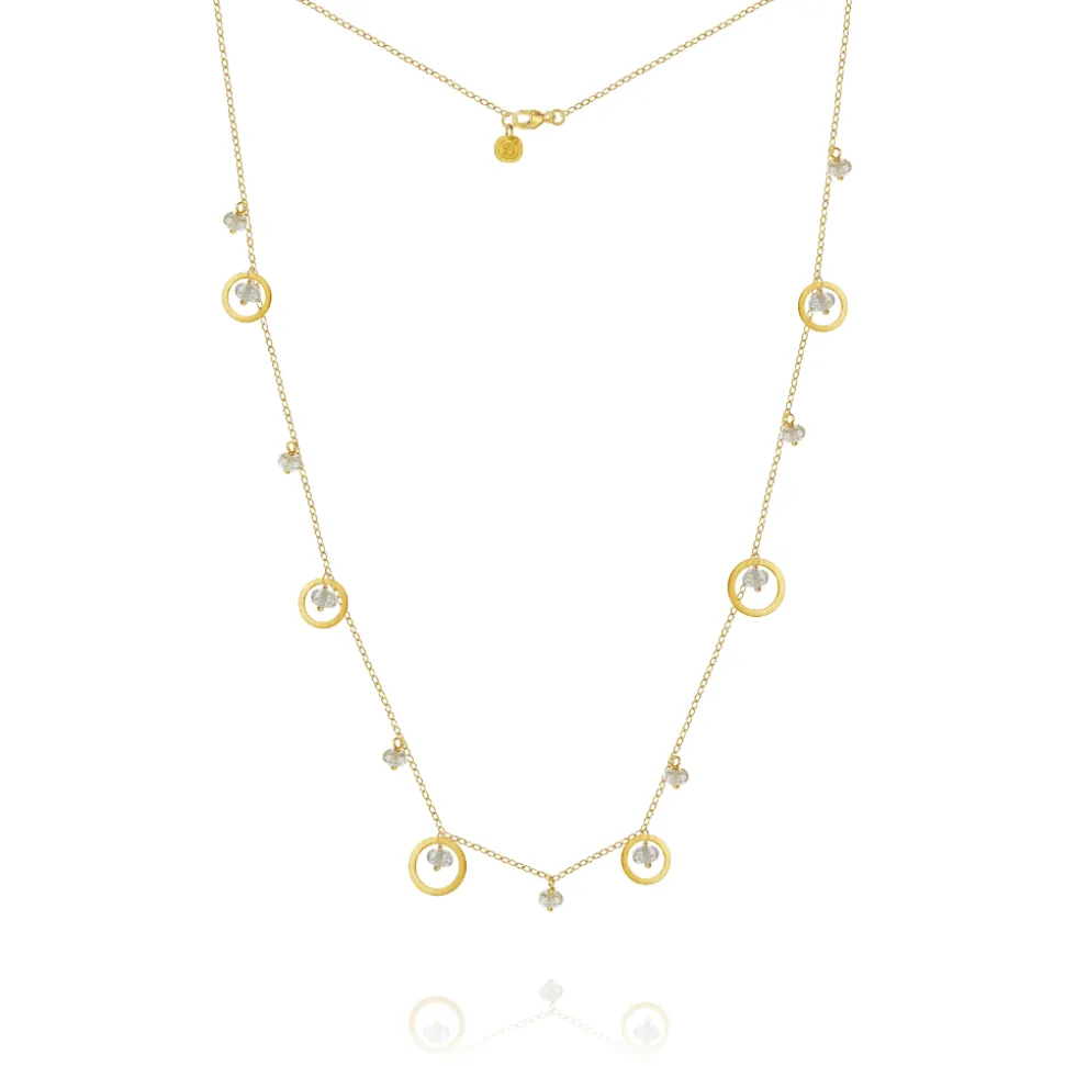 Dulong – Piccolo halssmykke i 18k gult gull – Meadow