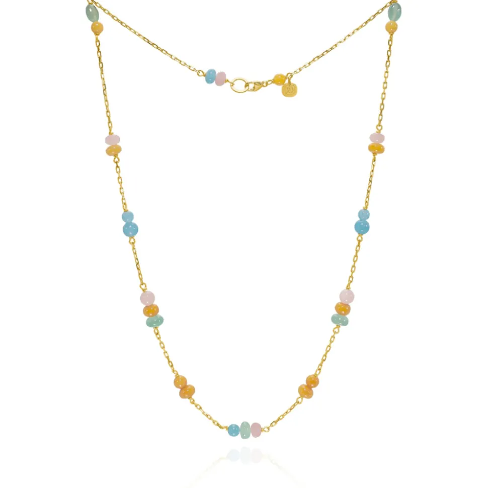 Dulong – Piccolo halssmykke i 18k gult gull – Melrose