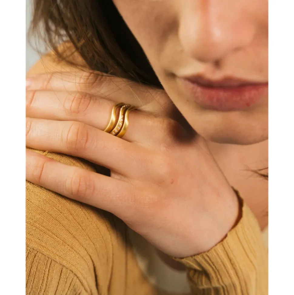 Dulong – Vega ring i 18k gult gull