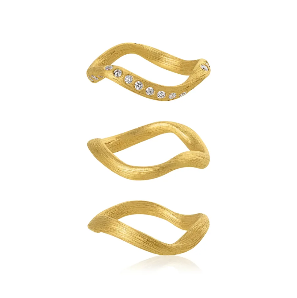 Dulong – Vega ring i 18k gult gull