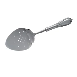 Edel – Fiskespade med stålklinge – Sølv, 24 cm
