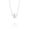 Efva Attling – Catch a falling star single necklace – Sølv