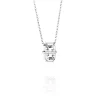 Efva Attling – Little bend over necklace – crystal quar – Halssmykke
