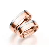 GD Forever – Rosègull/Hvitt gull-6 mm.NB: pris pr ring