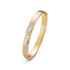 Georg Jensen – Fusion armring i 18k hvitt, gult og rosègull
