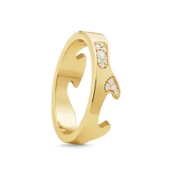 Georg Jensen – Fusion Cloud endering – 18k gult gull og diamanter