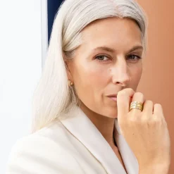 Georg Jensen – Fusion Cloud endering – 18k gult gull og diamanter