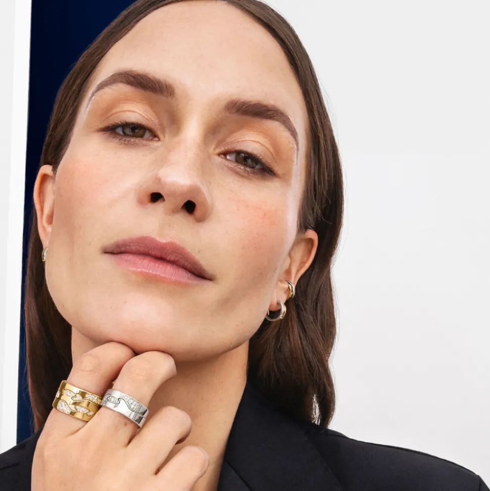 Georg Jensen – Fusion Cloud endering – 18k gult gull og diamanter
