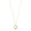 Georg Jensen – Mercy halssmykke i gult gull med 0,33 ct diamanter